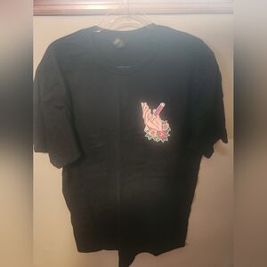 This Wild Life Anvil Black Tee with Colorful Graphic